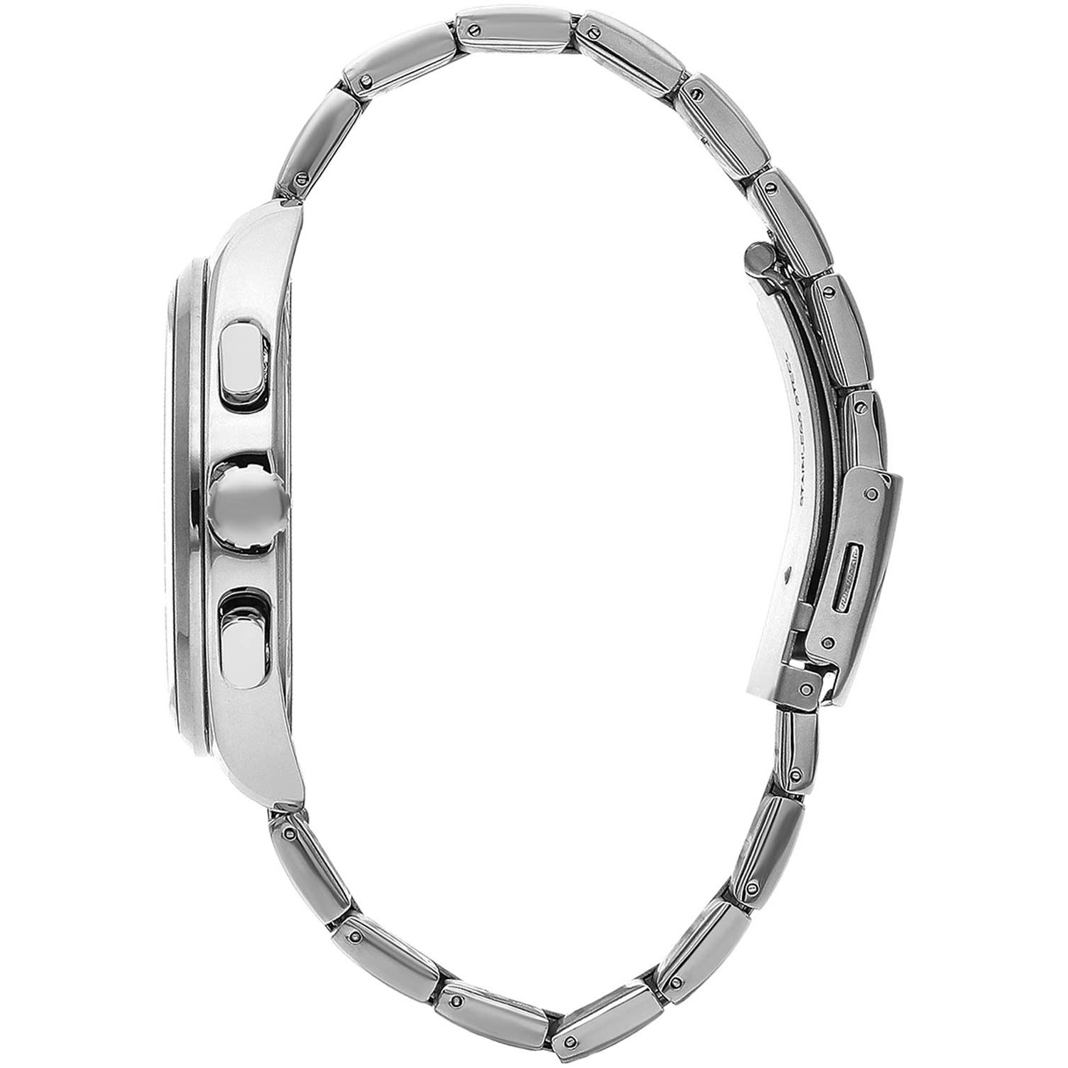 LEE COOPER Multifunction Green Dial 46mm Silver Stainless Steel Bracelet LC07513.370-MP - 
