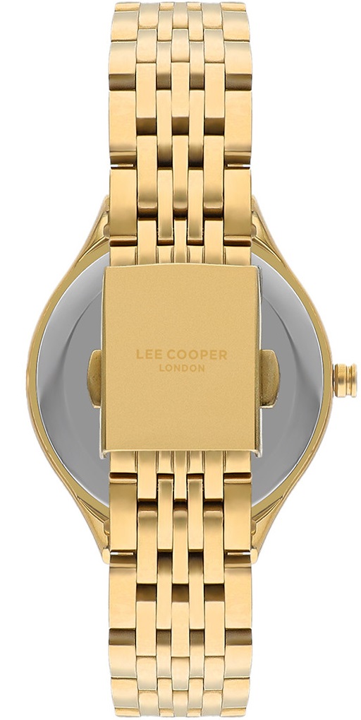 LEE COOPER 821 Green Dial 36mm Gold Stainless Steel Bracelet LC07821.170 - 3