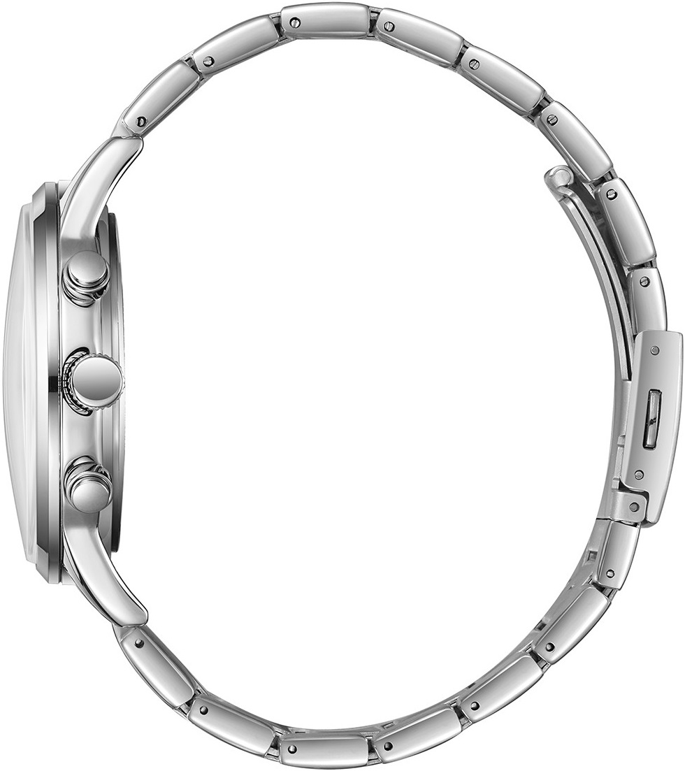 LEE COOPER Chronograph Green Dial 43.5mm Silver Stainless Steel Bracelet LC08042.370 - 3