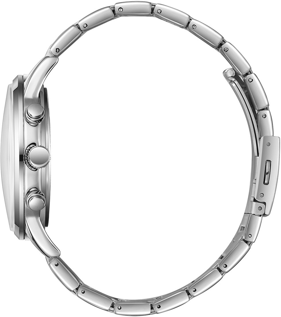LEE COOPER Chronograph Blue Dial 43.5mm Silver Stainless Steel Bracelet LC08042.390 - 3