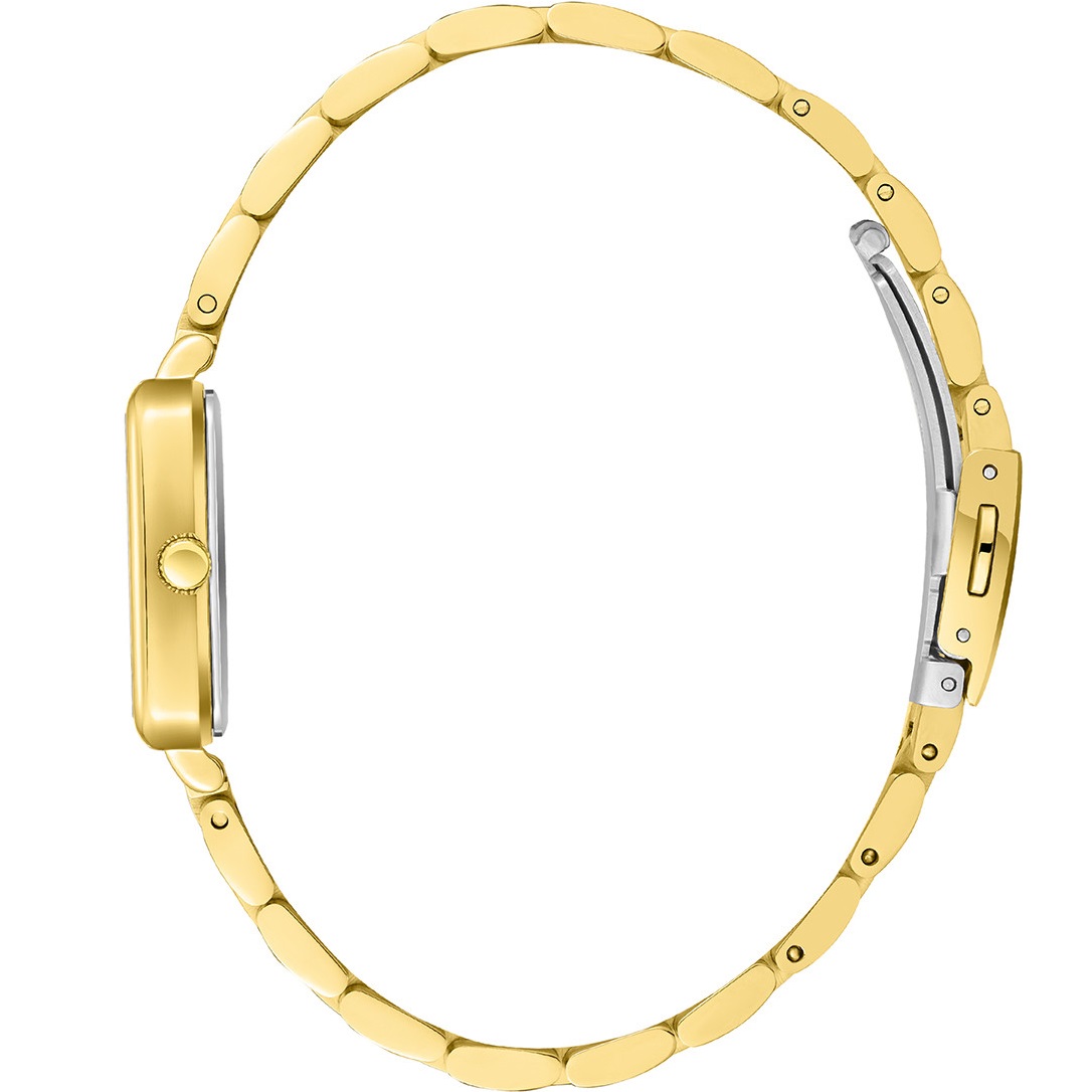 LEE COOPER Ladies White Pearl Dial 20.5mm Gold Stainless Steel Bracelet LC08121.120 - 3