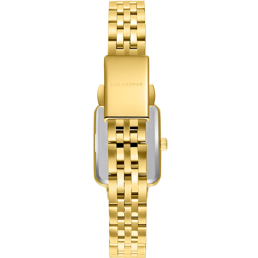 LEE COOPER Ladies White Pearl Dial 20.5mm Gold Stainless Steel Bracelet LC08121.120 - 4