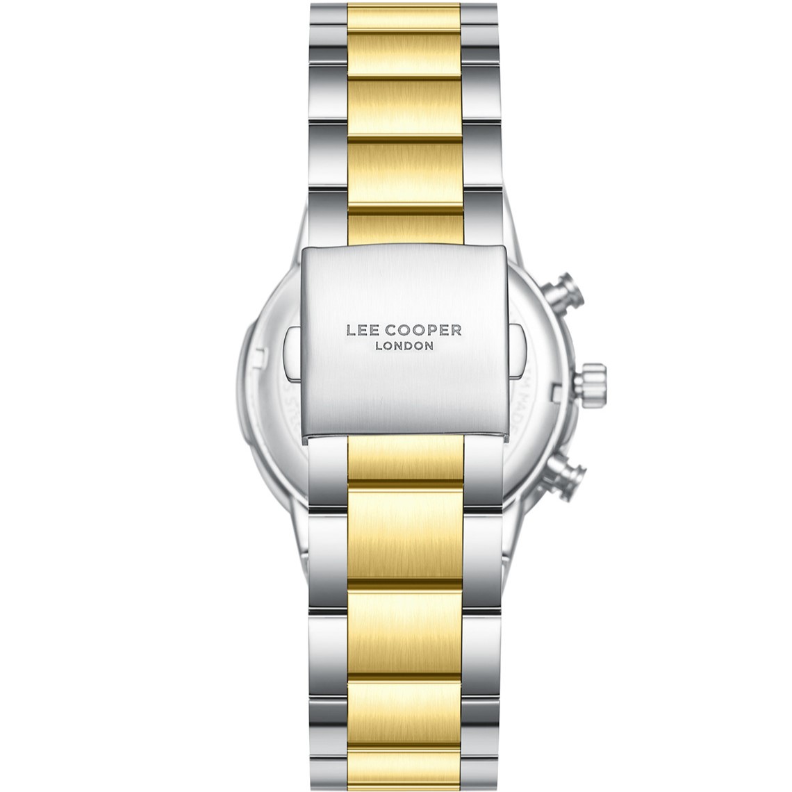 LEE COOPER Multifunction Green Dial 43mm Two Tone Gold & Silver Stainless Steel Bracelet LC08293.270 - 3