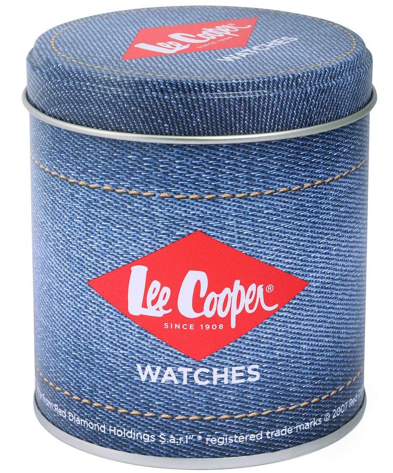 LEE COOPER Three Hands 30mm Silver Super Metal Mesh Bracelet LC06666.330 - 2