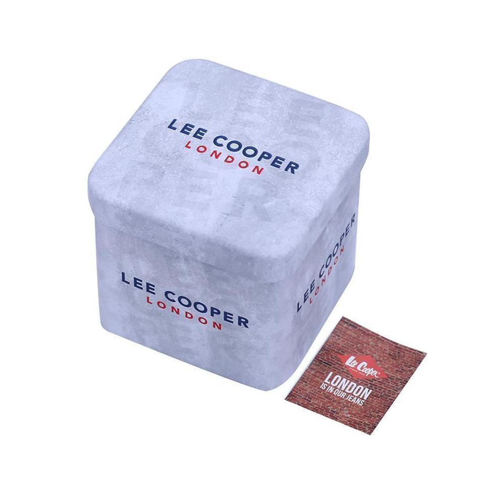 LEE COOPER 959 Multifunction Blue Dial 43mm Silver Stainless Steel Bracelet LC07959.390 - 