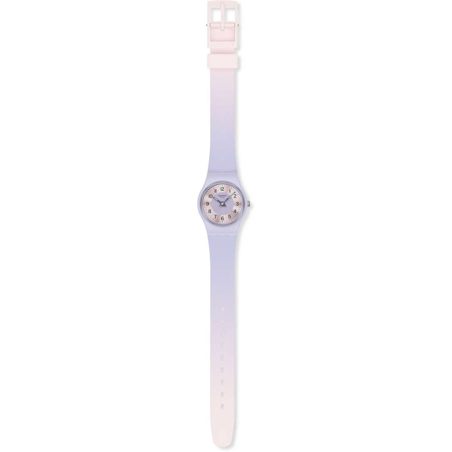 SWATCH Essentials Lilac Lightness 34mm Pink Silicone Strap LV121 - 