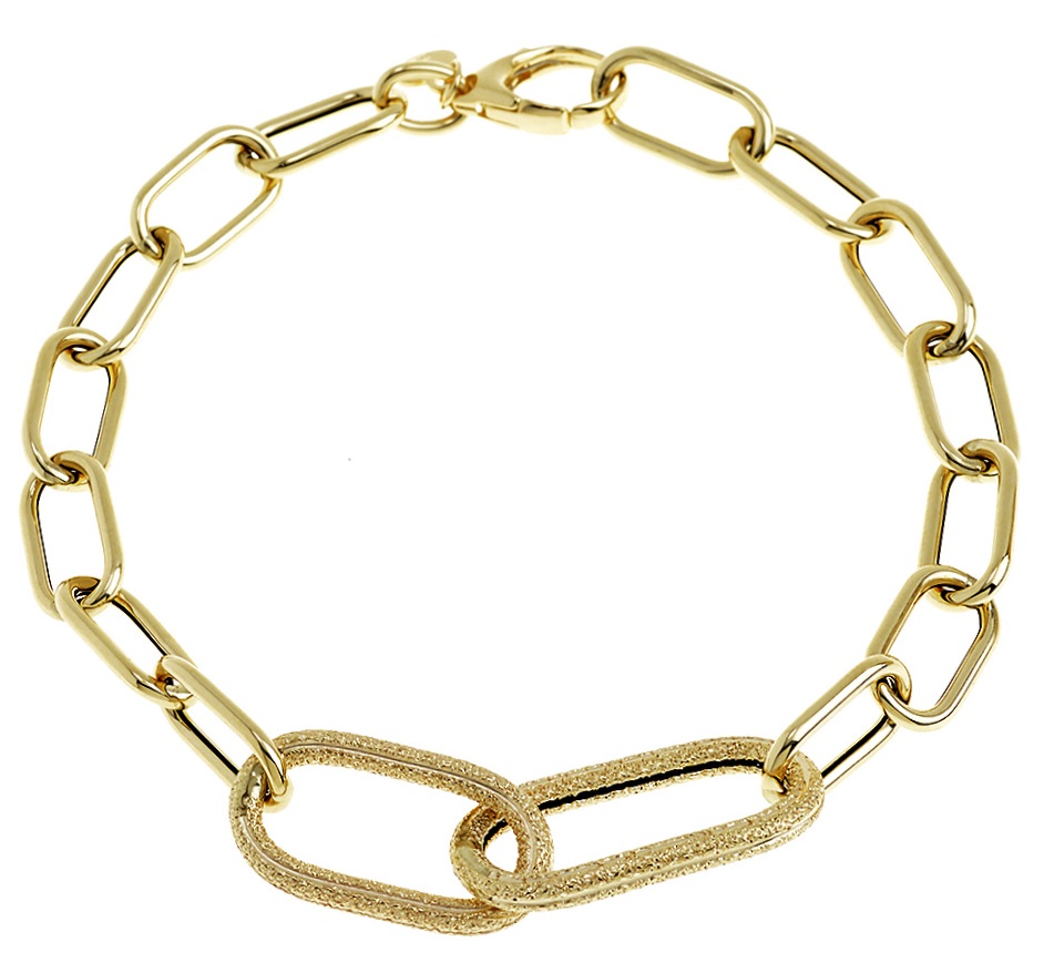 BRACELET Chain SENZIO Collection 14K Yellow Gold M0070B - 