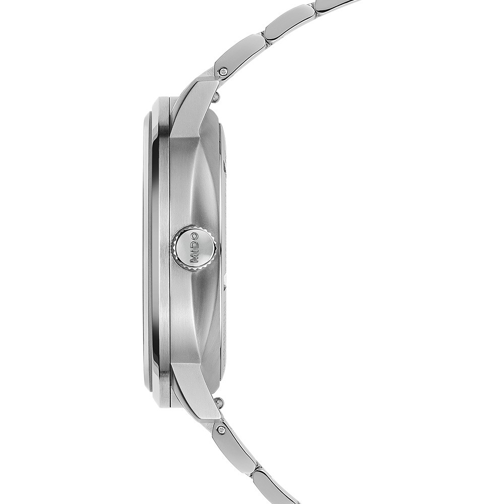 MIDO Commander Gradient See-Through Green Dial 40mm Silver Stainless Steel Bracelet M021.407.11.411.03 - 3