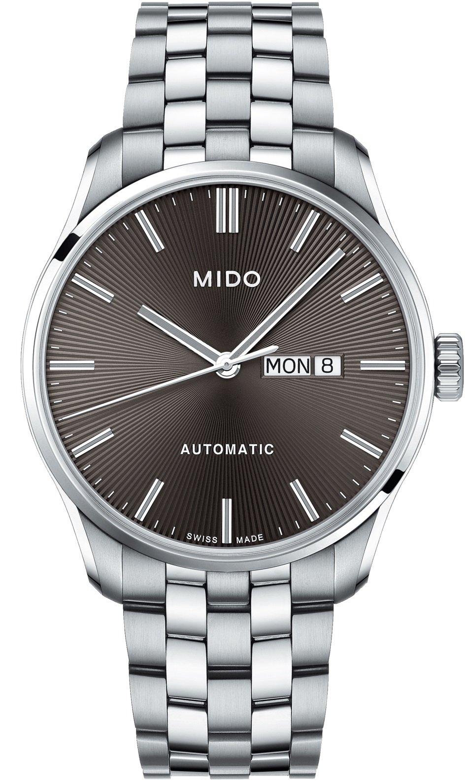 MIDO Belluna Sunray Automatic 42.5mm Silver Stainless Steel Bracelet M024.630.11.061.00 - 1