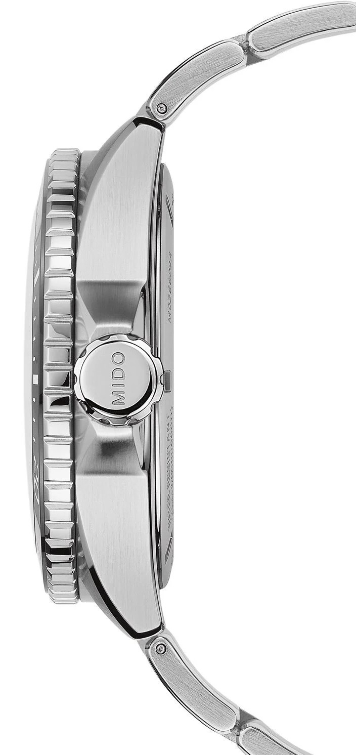 MIDO Ocean Star GMT Black Dial 44mm Silver Stainless Steel Bracelet M026.629.11.051.01 - 