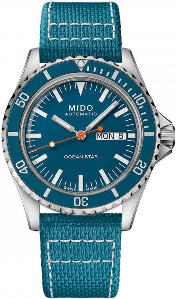 MIDO Ocean Star Tribute Gradient Special Edition Blue Dial Automatic 40.5mm Silver Stainless Steel Bracelet M026.830.11.041.00 - 3