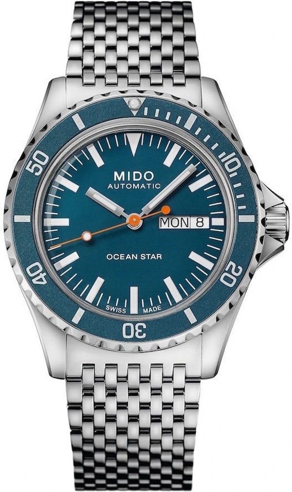 MIDO Ocean Star Tribute Gradient Special Edition Blue Dial Automatic 40.5mm Silver Stainless Steel Bracelet M026.830.11.041.00 - 