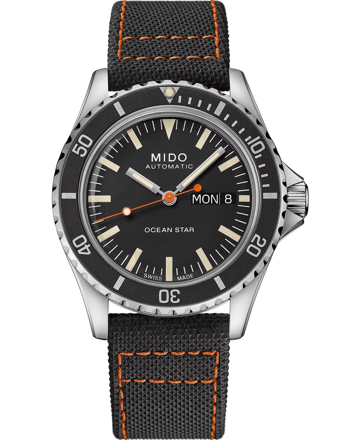MIDO Ocean Star Tribute Gradient Special Edition Black Dial Automatic 40.5mm Silver Stainless Steel Bracelet M026.830.11.051.00 - 4