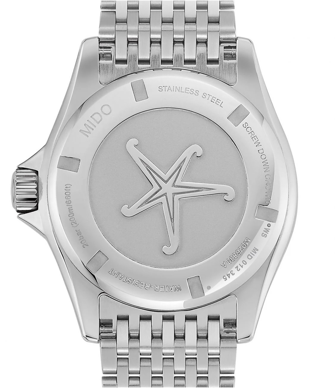 MIDO Ocean Star Tribute Gradient Special Edition Black Dial Automatic 40.5mm Silver Stainless Steel Bracelet M026.830.11.051.00 - 6