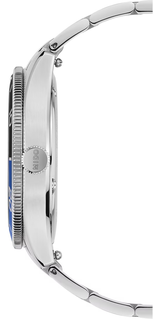 MIDO Ocean Star 39 Blue Gradient Dial Automatic 39mm Silver Stainless Steel Bracelet M026.907.11.041.00 - 3