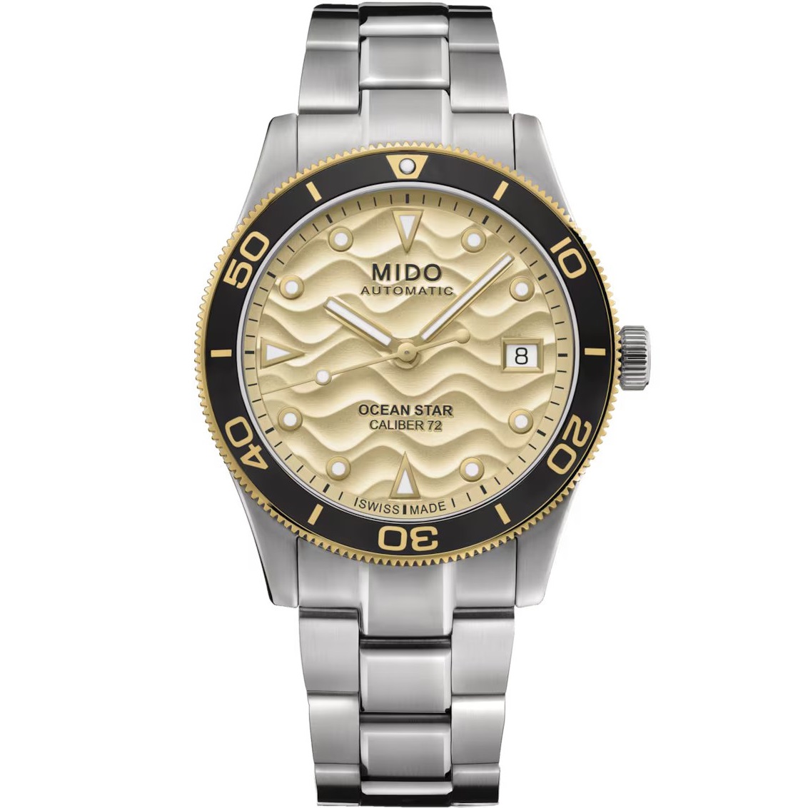 MIDO Ocean Star 39 Champagne Dial Automatic 39mm Silver Stainless Steel Bracelet M026.907.21.021.00 - 