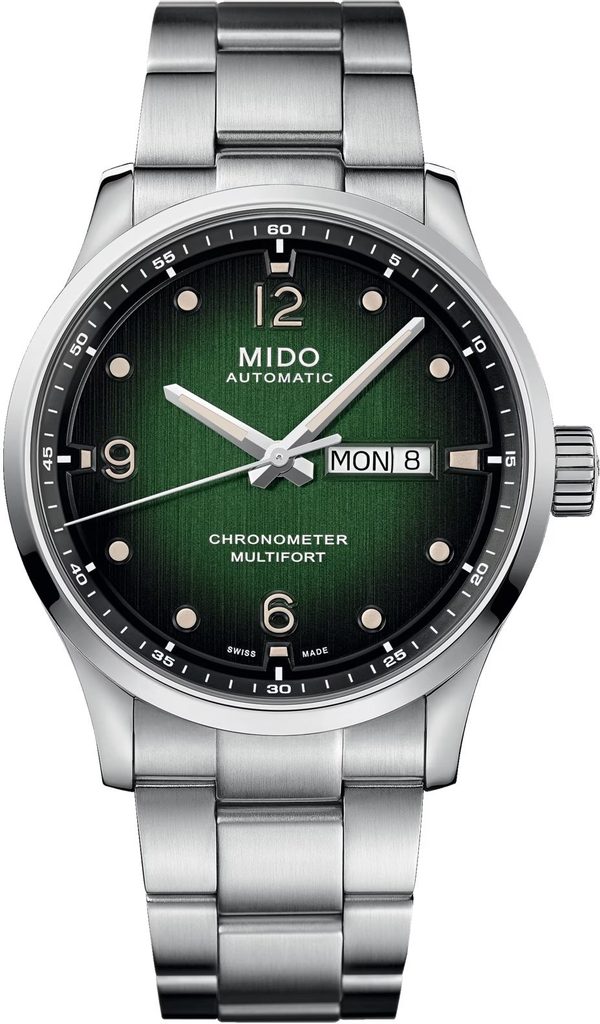 MIDO Multifort M Chronometer Automatic 42mm Silver Stainless Steel Bracelet M038.431.11.097.00 - 