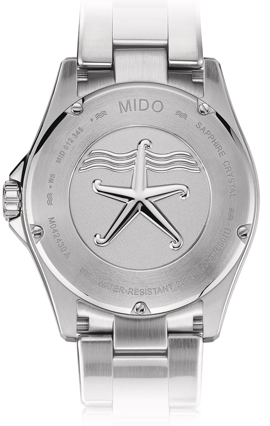 MIDO Ocean Star 200 Green Dial Ceramic Automatic 42.5mm Silver Stainless Steel Bracelet M042.430.11.091.00 - 