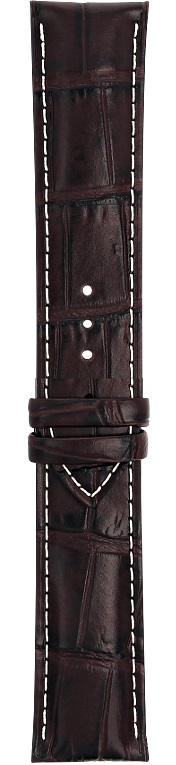 MIDO Official Multifort 22-20mm Official Brown Leather Strap Without Buckle M610012213