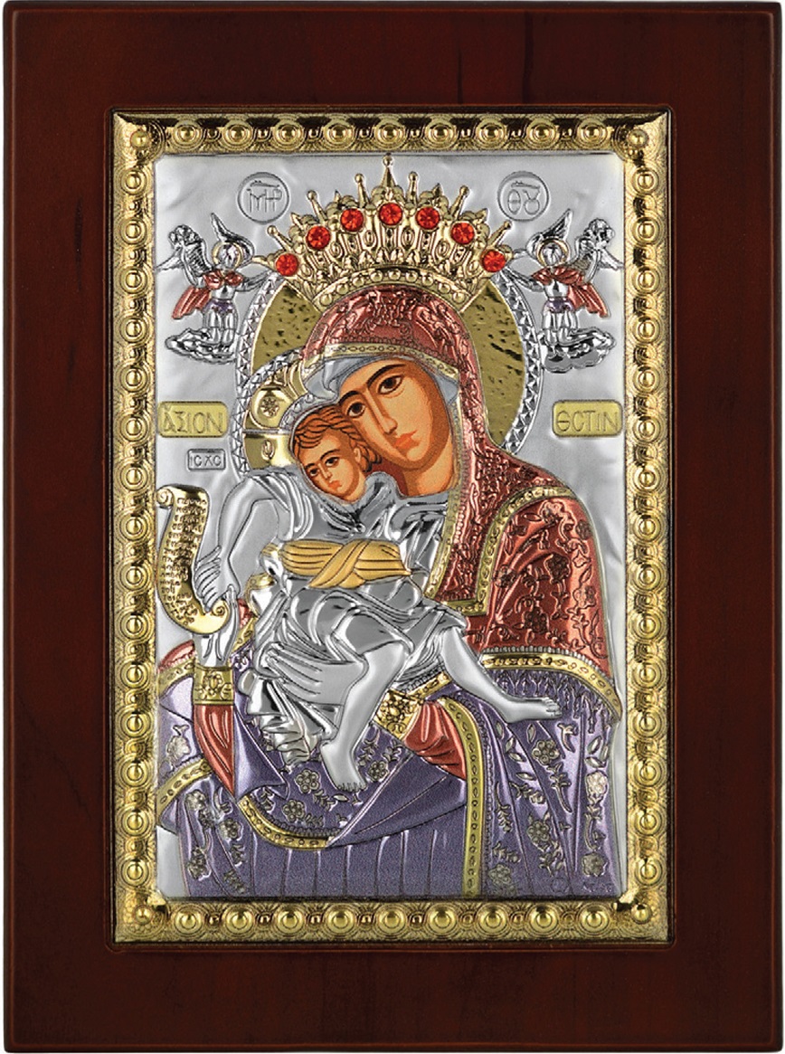 ΑΣΗΜΕΝΙΑ ΕΙΚΟΝΑ Άξιον Εστί (20cm x 26cm) MA-E1101AX-C - 