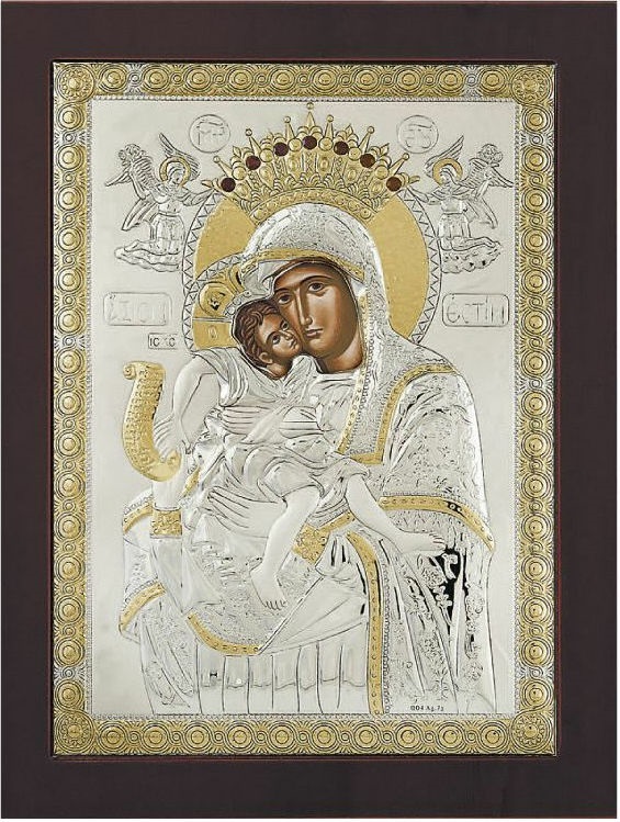 ΑΣΗΜΕΝΙΑ ΕΙΚΟΝΑ Άξιον Εστί (10cm x 12.5cm) MA-E1101DX - 