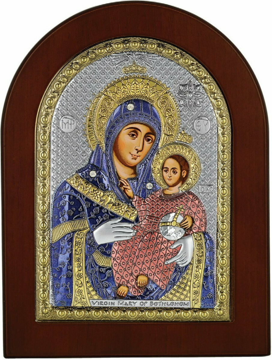 ΑΣΗΜΕΝΙΑ ΕΙΚΟΝΑ Παναγία η Βηθλεέμ (10cm x 14cm) MA-E1109DX-C - 
