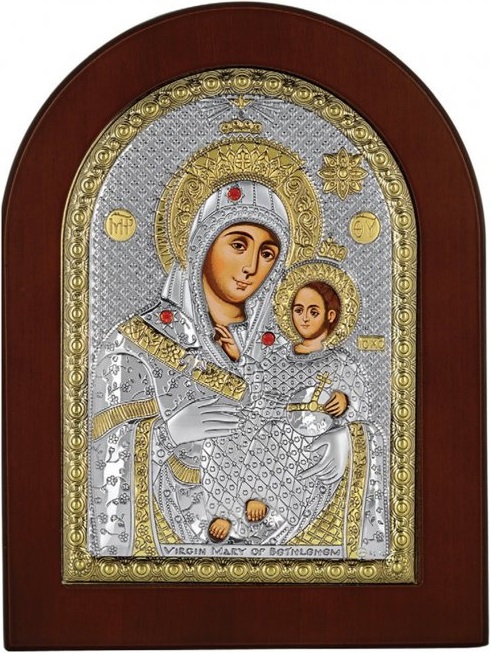ΑΣΗΜΕΝΙΑ ΕΙΚΟΝΑ Παναγία η Βηθλεέμ (10cm x 14cm) MA-E1109DX - 