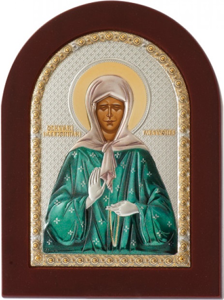 ΑΣΗΜΕΝΙΑ ΕΙΚΟΝΑ Ματρόνα (20cm x 26cm) MA-E1112AX-C - 