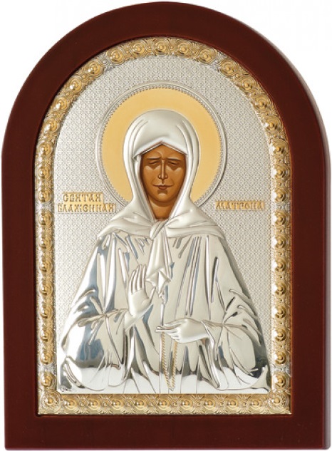 ΑΣΗΜΕΝΙΑ ΕΙΚΟΝΑ Ματρόνα (15cm x 21cm) MA-E1112BX - 