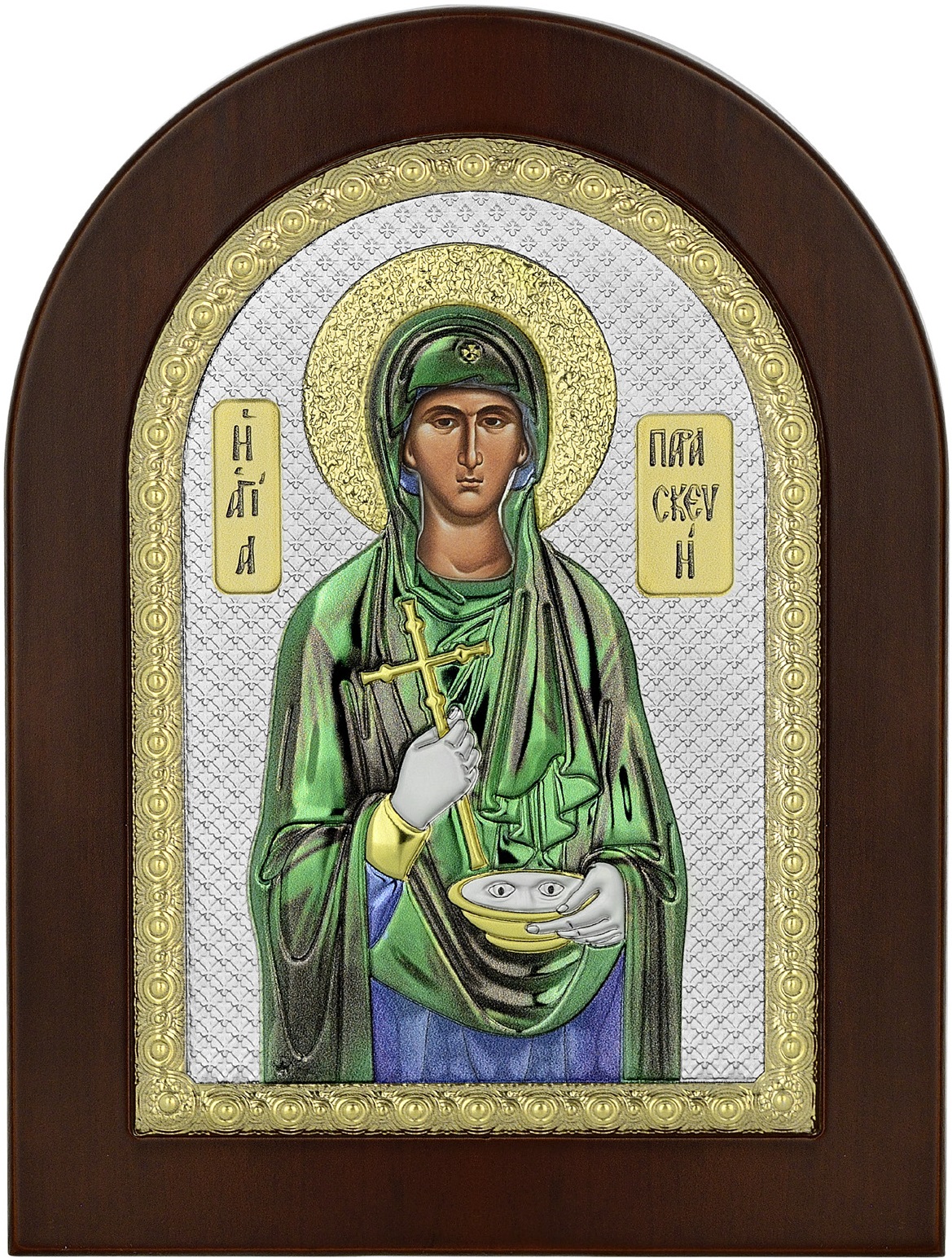 ΑΣΗΜΕΝΙΑ ΕΙΚΟΝΑ Αγία Παρασκευή (15cm x 21cm) MA-E1148BX-C - 