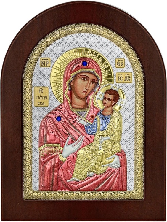 ΑΣΗΜΕΝΙΑ ΕΙΚΟΝΑ Παναγία Γιάτρισσα (10cm x 14cm) MA-E1153DX-C - 