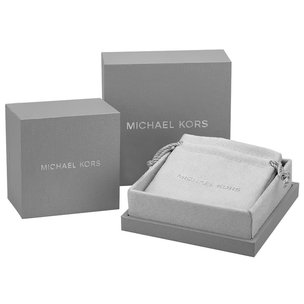 MICHAEL KORS Lock Stud Earrings Gold Sterling Silver MK135AN710 - 