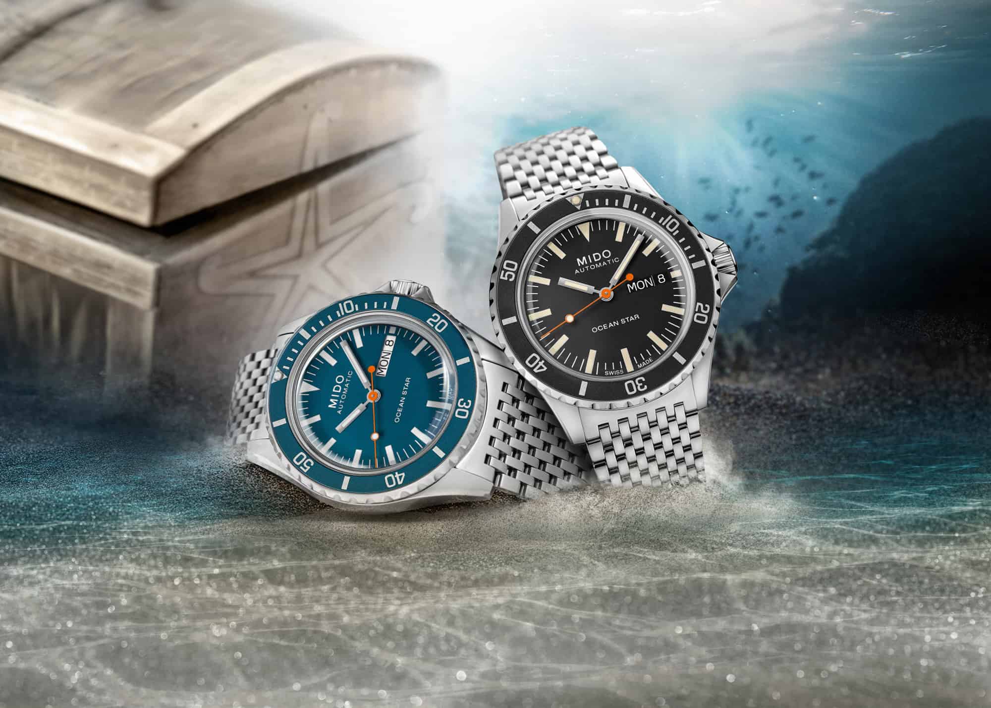 MIDO Ocean Star Tribute Gradient Special Edition Blue Dial Automatic 40.5mm Silver Stainless Steel Bracelet M026.830.11.041.00 - 8