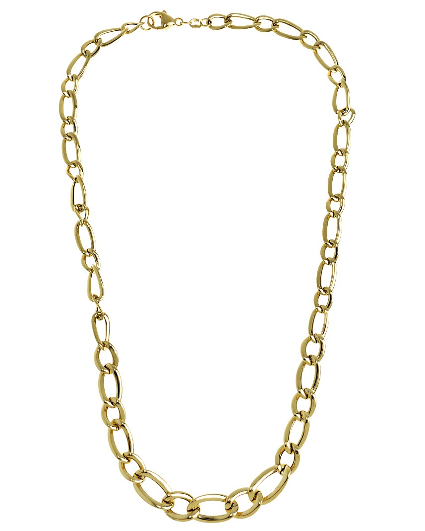 ΚΟΛΙΕ Αλυσίδα SENZIO Collection Κ14 Κίτρινο Χρυσό MK0069 - 1