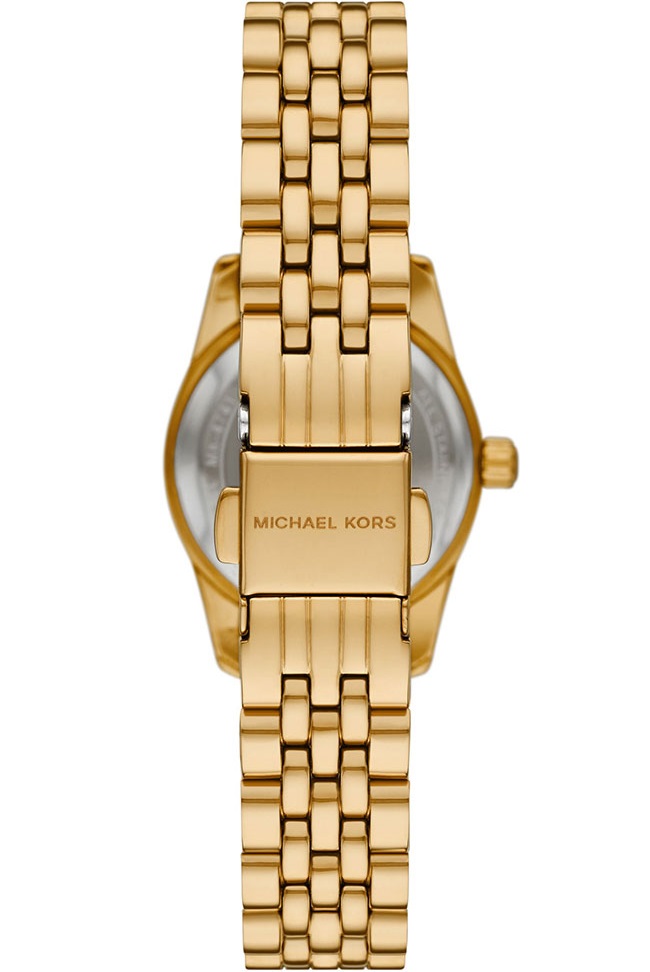 MICHAEL KORS Petite Lexington Gold Dial 26mm Gold Stainless Steel Bracelet MK4741 - 