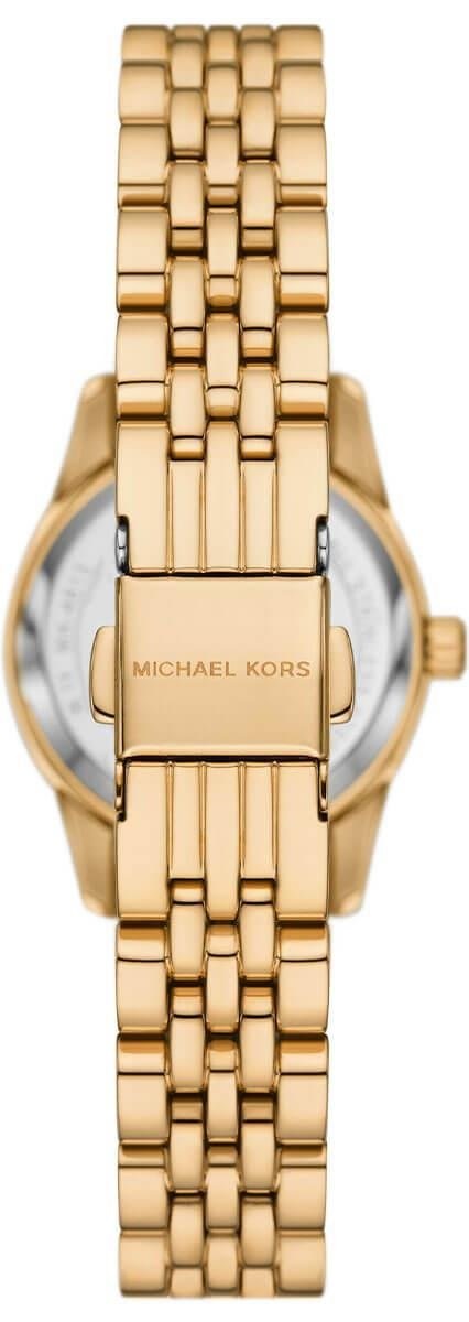MICHAEL KORS Petite Lexington Blue Dial 26mm Gold Stainless Steel Bracelet MK4802 - 3
