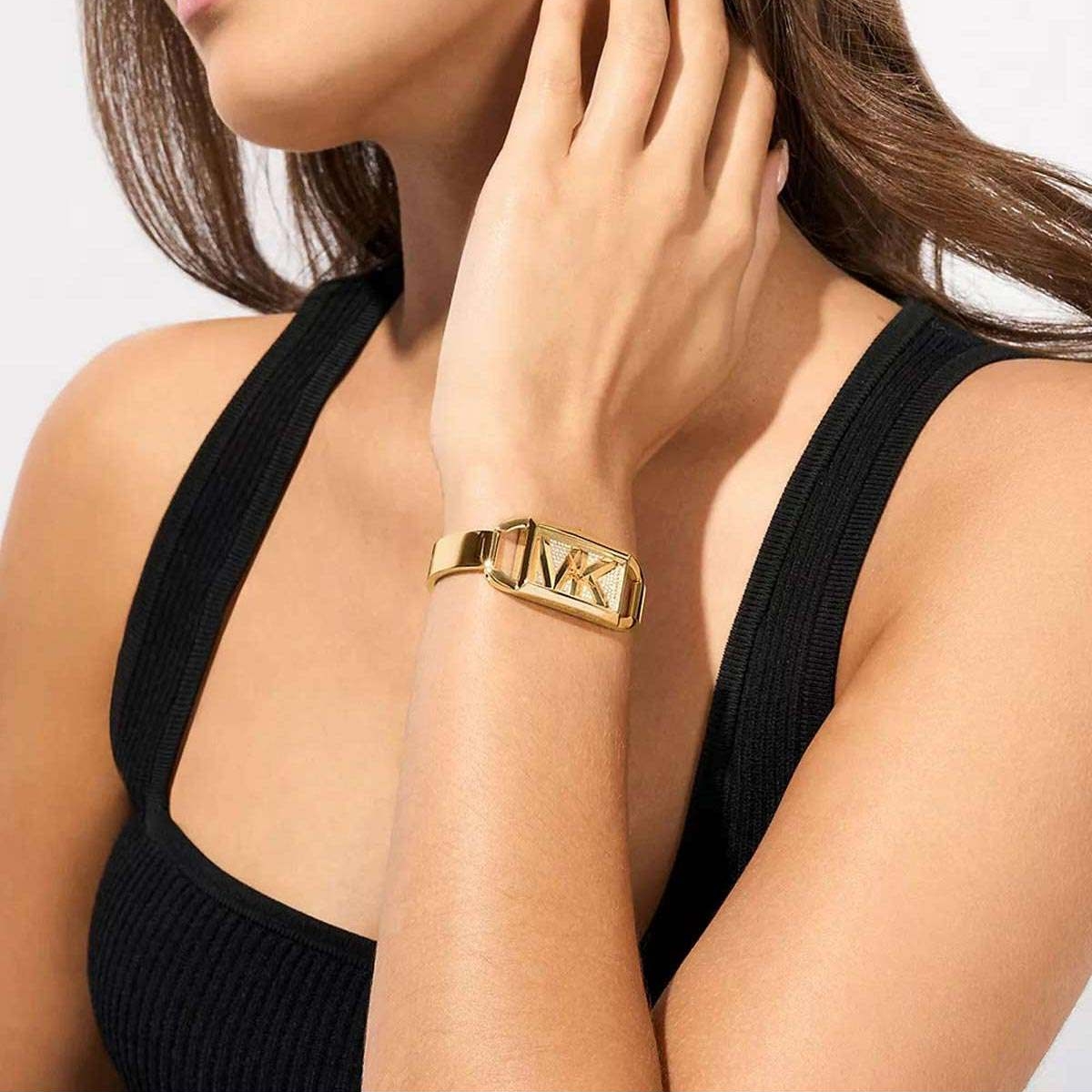 MICHAEL KORS MK Empire Gold Dial with Crystals 22mm Gold Stainless Steel Bracelet MK4840 - 4