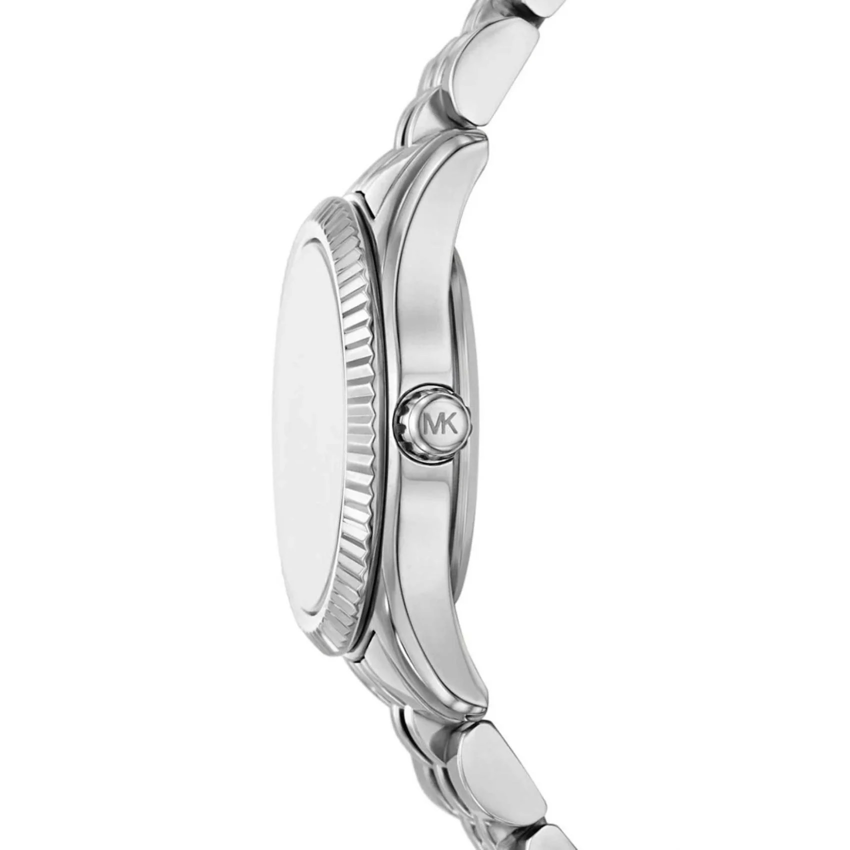 MICHAEL KORS Petite Lexington Silver Dial with Crystals 26mm Silver Stainless Steel Bracelet MK4843 - 