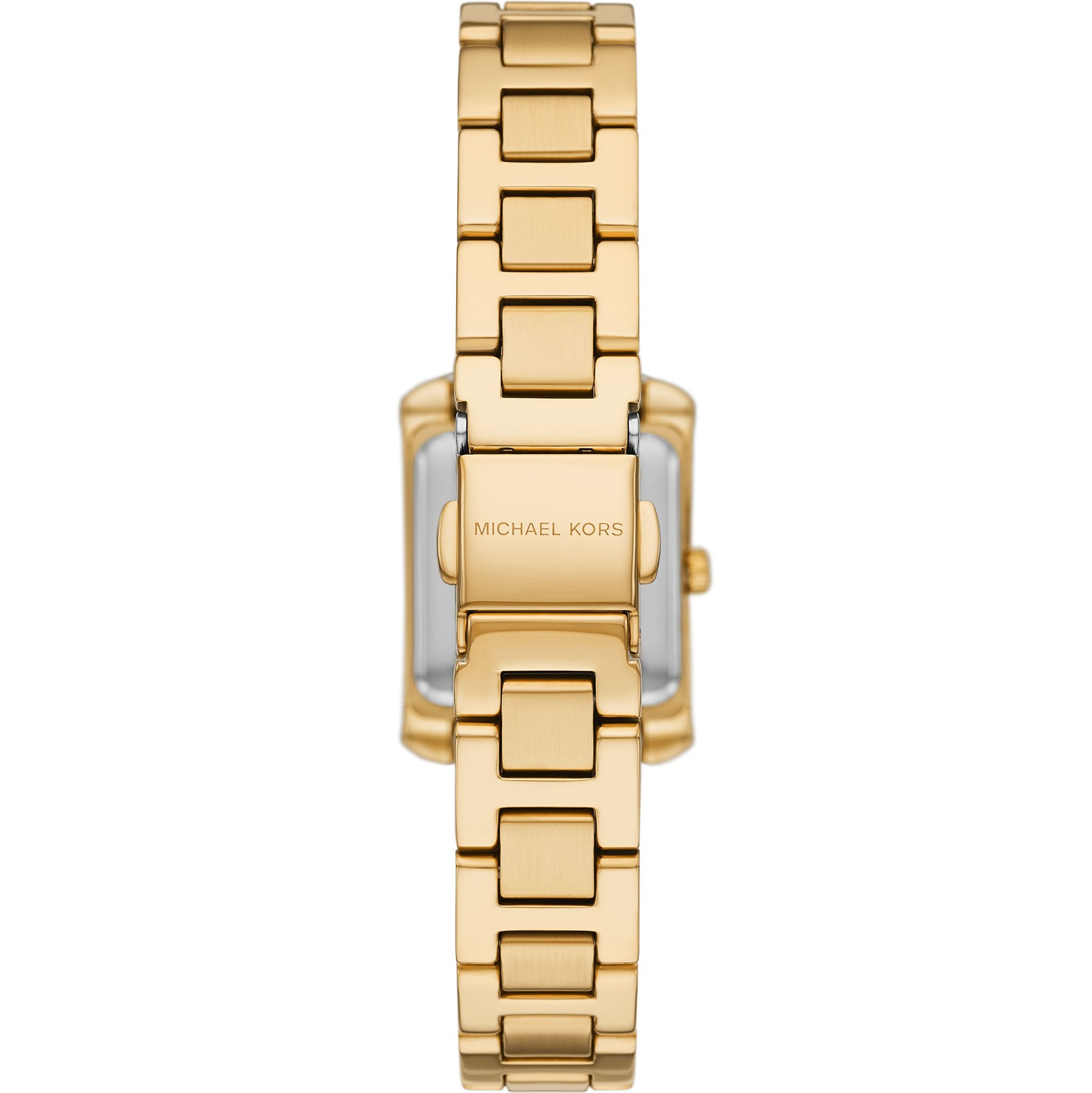 MICHAEL KORS Emery Mini Crystals White Pearl Dial 22x28mm Gold Stainless Steel Bracelet MK4867 - 4