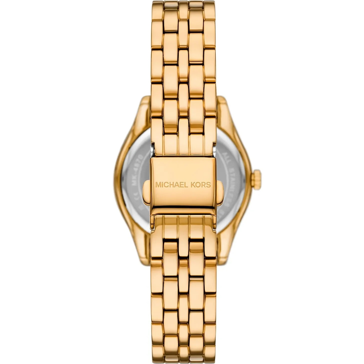 MICHAEL KORS Harlowe Crystals Green Dial 33mm Gold Stainless Steel Bracelet MK4870 - 3
