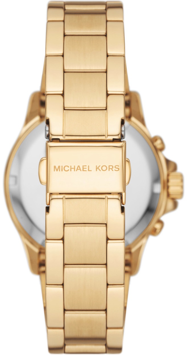 MICHAEL KORS Everest Crystals Chronograph 36mm Gold Stainless Steel Bracelet MK7212 - 3