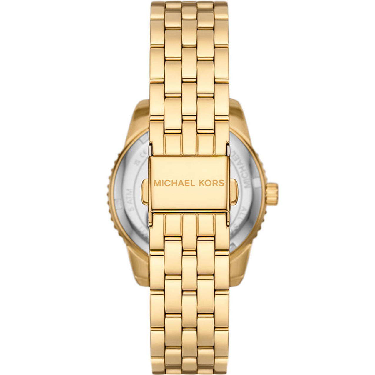 MICHAEL KORS Ritz Crystals Gold Dial 35mm Gold Stainless Steel Bracelet MK7540 - 3