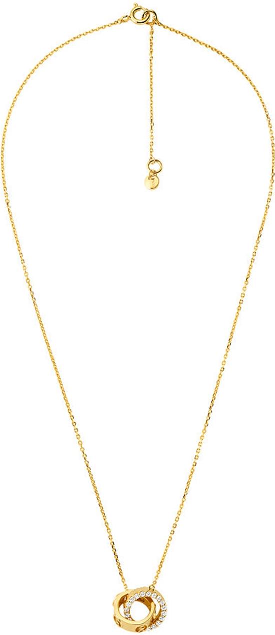 MICHAEL KORS Fulton Neck Necklace Gold Sterling Silver MKC1554AN710 - 2
