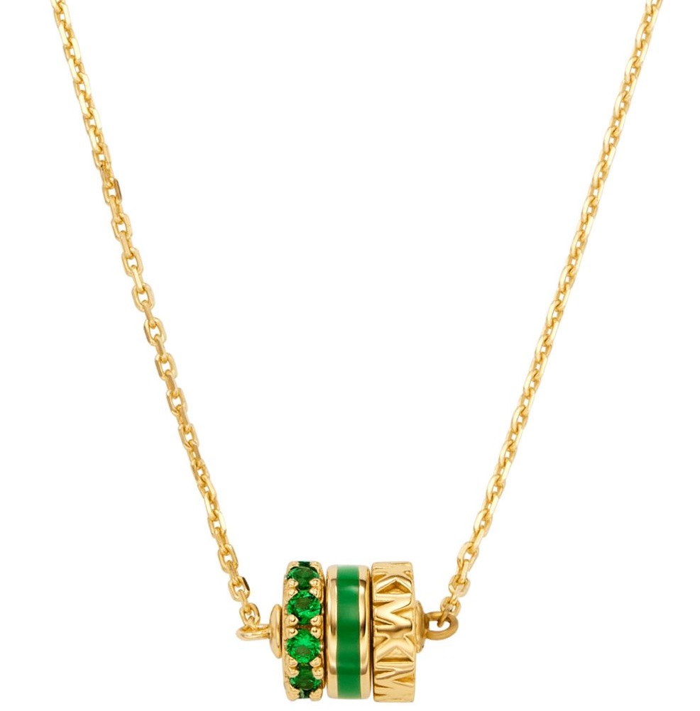 MICHAEL KORS Rondell Necklace Gold Sterling Silver MKC1608BN710 - 1
