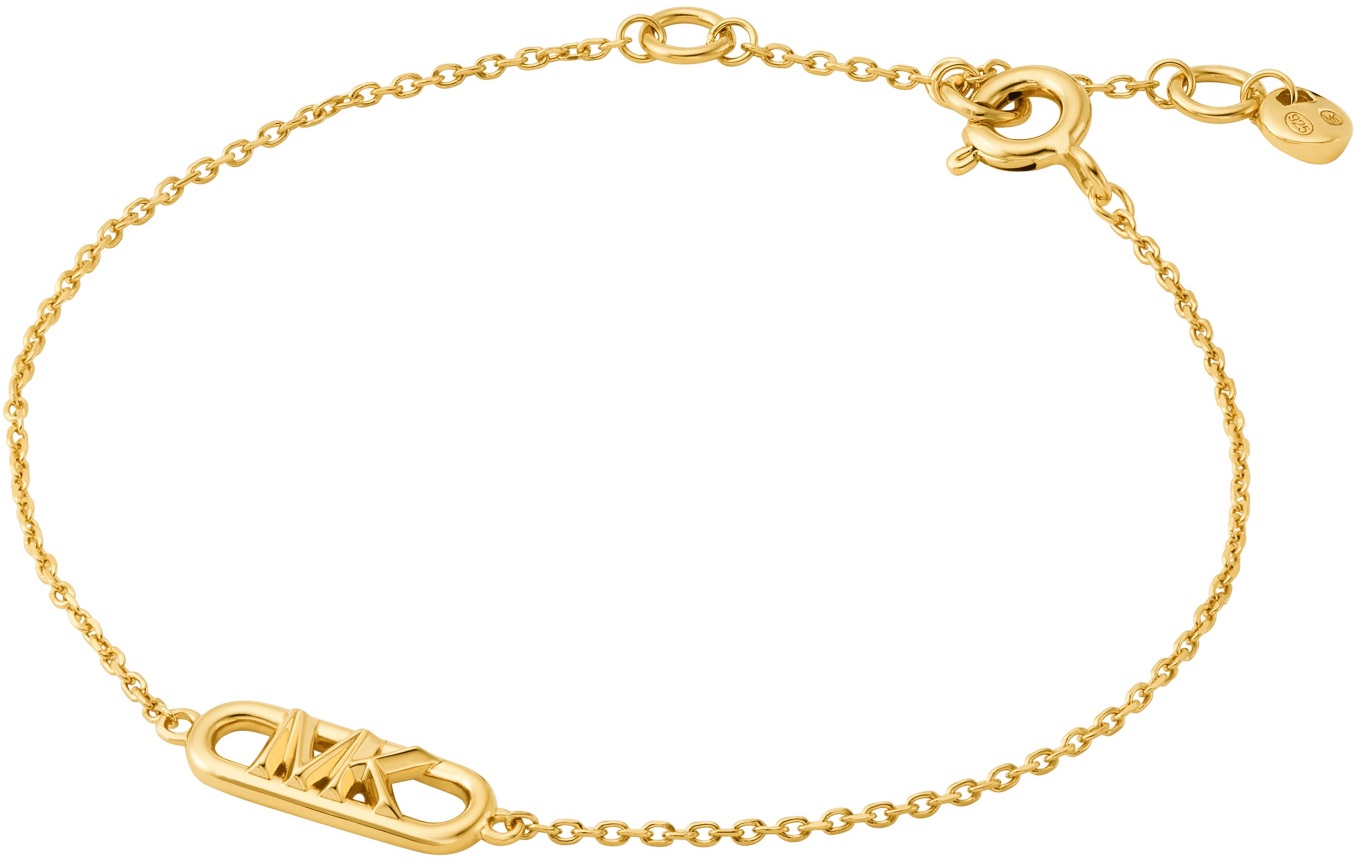 MICHAEL KORS MK Statement Link Bracelet Gold Sterling Silver MKC164100710 - 