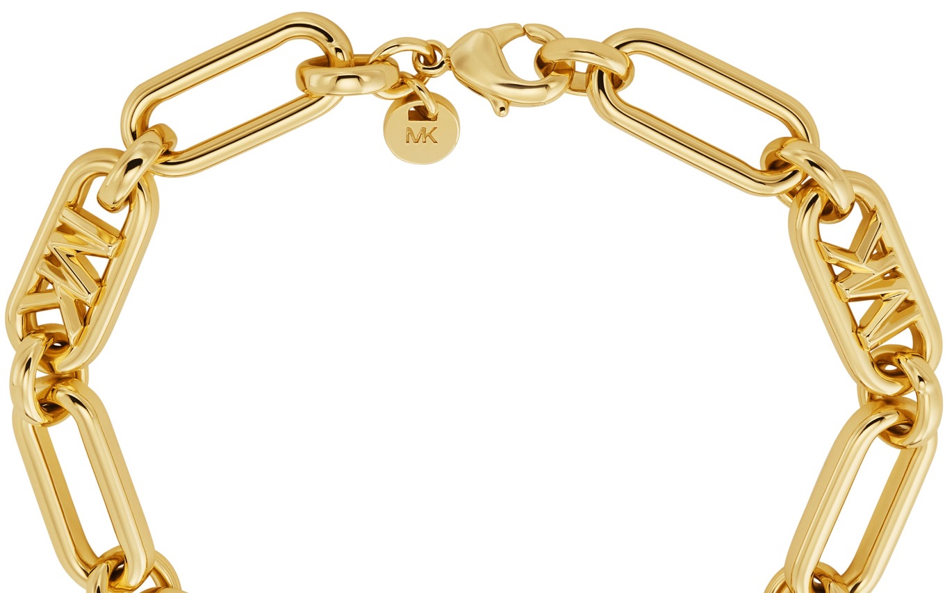 MICHAEL KORS MK Statement Link Bracelet Gold Plated MKJ828500710 - 