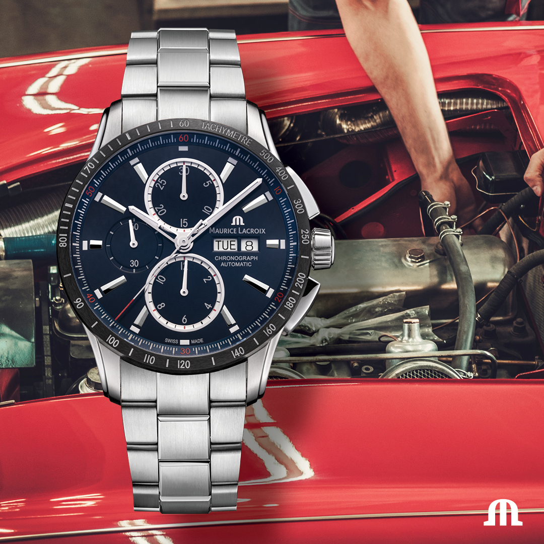 MAURICE LACROIX Pontos S Chronograph Automatic 43mm Silver Stainless Steel Bracelet PT6038-SSL2H-430-C - 3