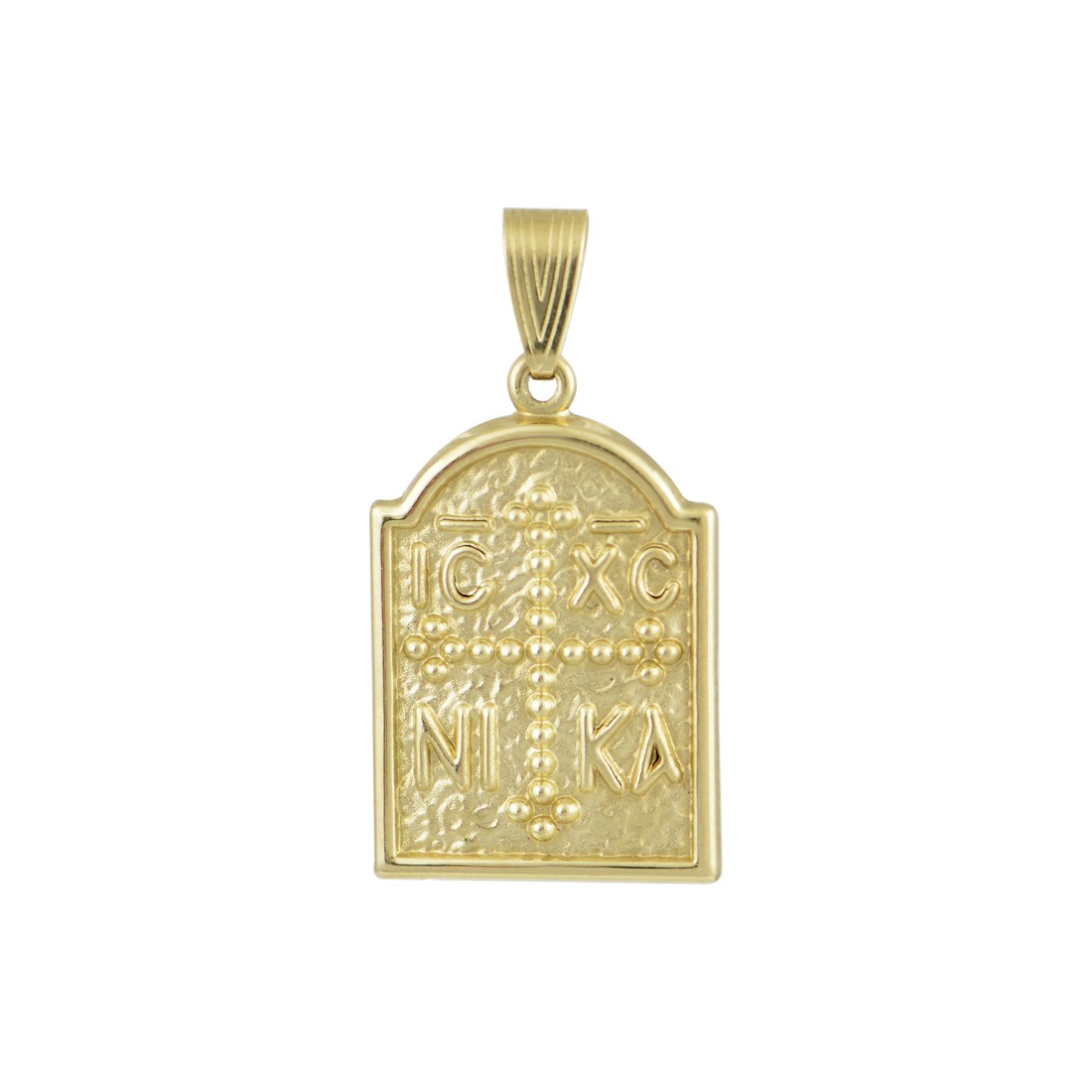 ΚΩΝΣΤΑΝΤΙΝΑΤΟ Διπλής Όψης BabyJewels από Κ9 Κίτρινο Χρυσό N012.3Y.K9 - 2