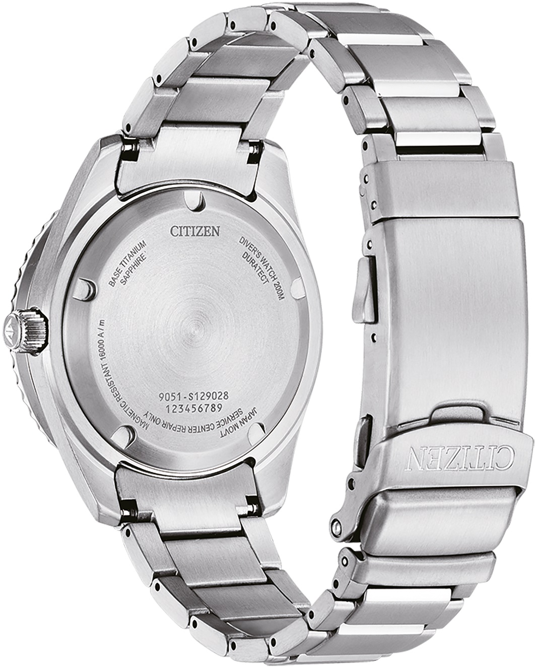CITIZEN Promaster Fujitsubo Mechanical Diver Blue Dial 41mm Silver Super Titanium Bracelet NB6021-68L - 3