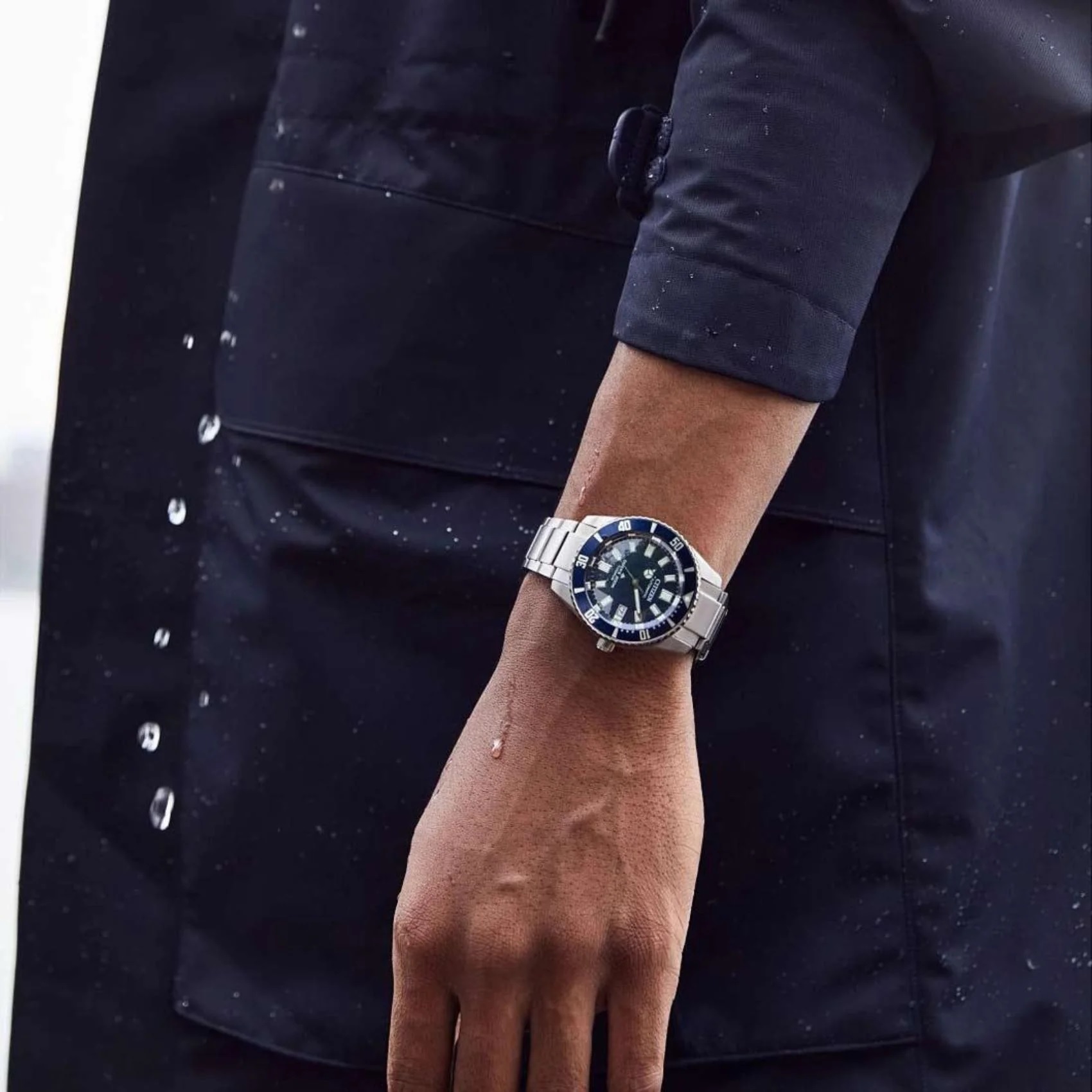 CITIZEN Promaster Fujitsubo Mechanical Diver Blue Dial 41mm Silver Super Titanium Bracelet NB6021-68L - 6